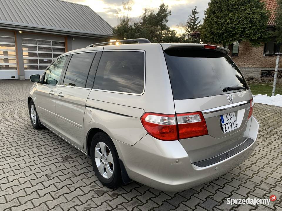 HONDA ODYSSEY TOURING 7 osob LPG skory serwisie małopolskie Kraków