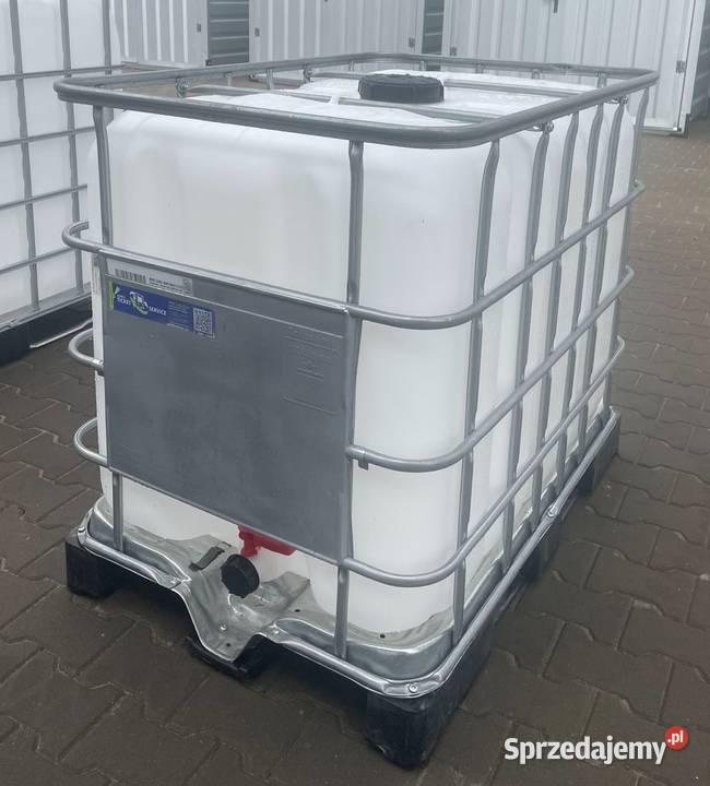 Kontener IBC 600L Zbiornik IBC atest PZH mauser łódzkie Walichnowy