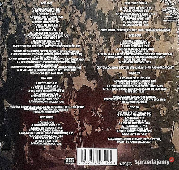 Unikat Album CD 6 płytowy Nowy Kultowego Zespołu