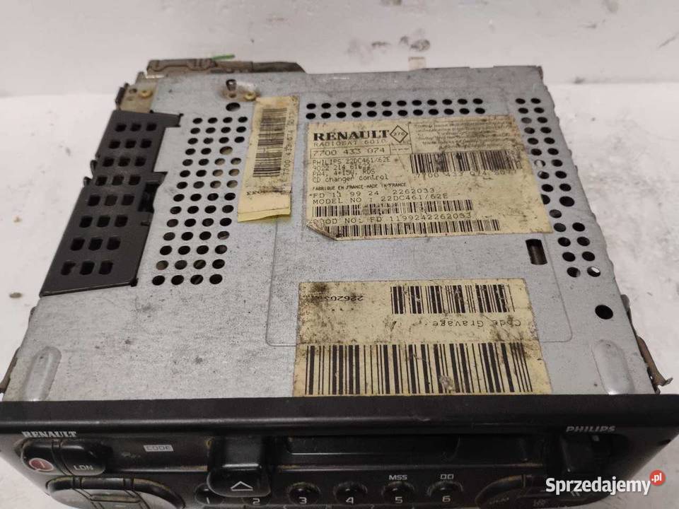 RADIO RENAULT LAGUNA I 7700433074 osobowe wielkopolskie sprzedam