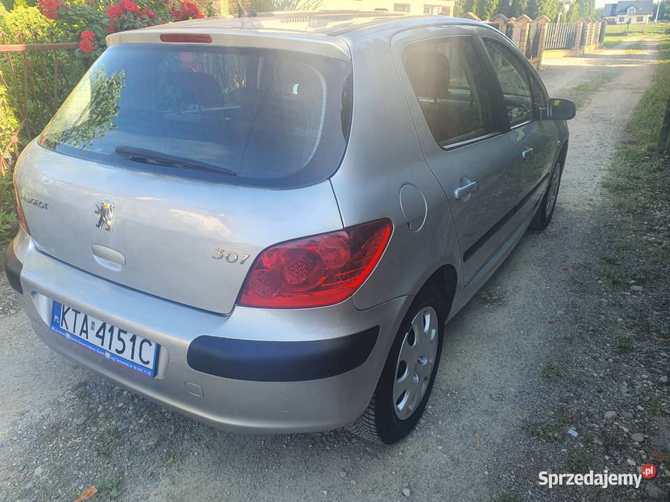 PEUGEOT 307 14 BENZYNA 2006 poduszka powietrzna małopolskie Łęg Tarnowski