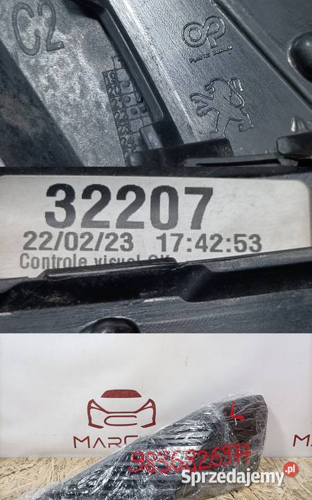 PEUGEOT 3008 II 5008 II LIFT KRATKA ZDERZAKA osobowe Pleszew