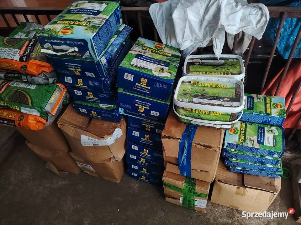 Trawa nasienna Compo Saat Nawoz do trawników Kłodawa