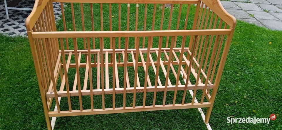 Łóżeczko dziecięce drewniane Andrychów