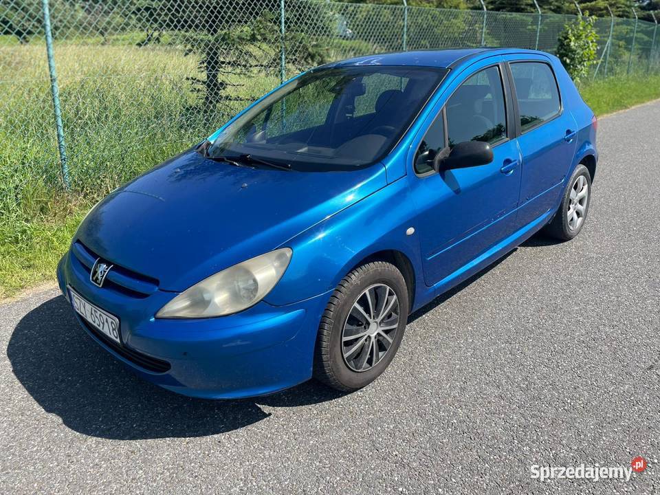 Peugot 307 20 Hdi w stanie Rok produkcji 2003 śląskie Bielsko-Biała