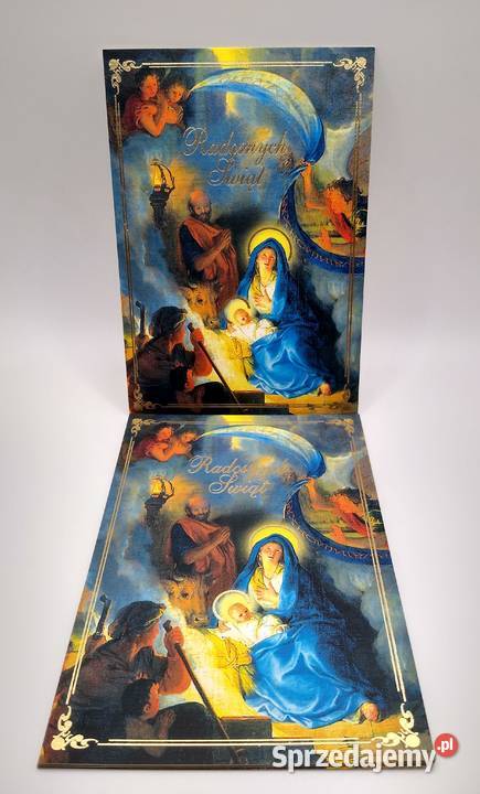 Kartka świąteczna Boże Narodzenie zestaw 12 Pan pomorskie Gdańsk