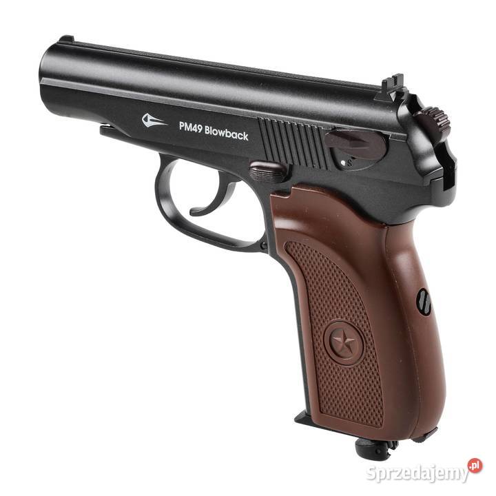 Pistolet wiatrówka Borner PM49 Blowback 45 mazowieckie Warszawa