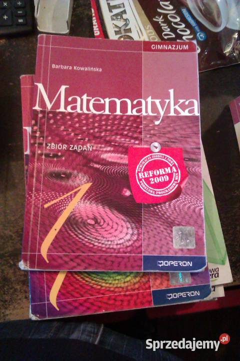 Matematyka operon zbiór zadań aukcje Warszawa