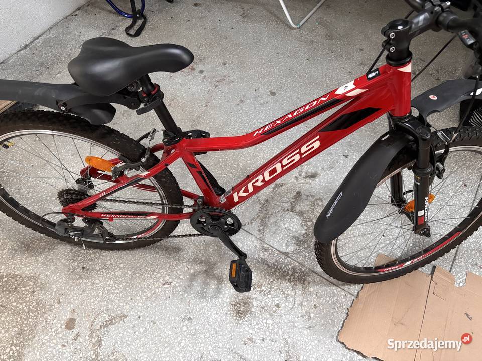 Kross Hexagon JRv10 24 rower młodzieżowy Szczecin sprzedam