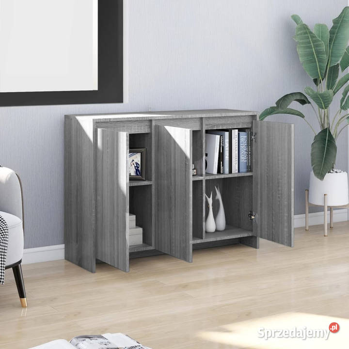 Szafka szary dąb sonoma 102x33x75 materiał mazowieckie Warszawa sprzedam