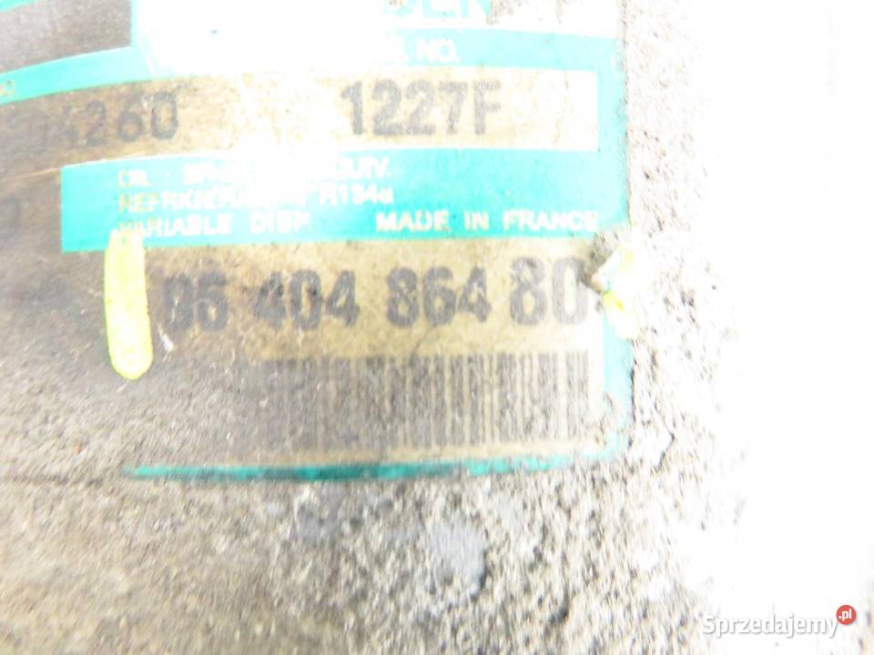 KOMPRESOR KLIMATYZACJI PEUGEOT PARTNER I 20 HDI Kompresory klimatyzacji małopolskie sprzedam