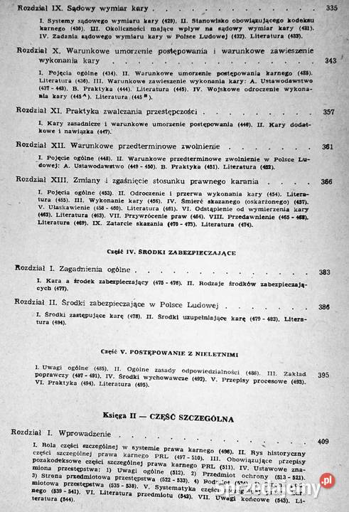 Prawo karne Witold Świda Rok wydania 1982 Pozostałe Chełm