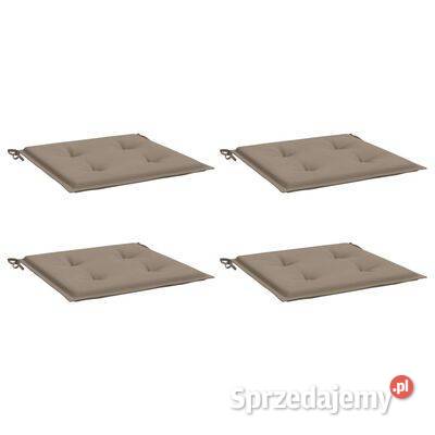 vidaXL Poduszki na krzesła ogrodowe 4 taupe mazowieckie Warszawa sprzedam