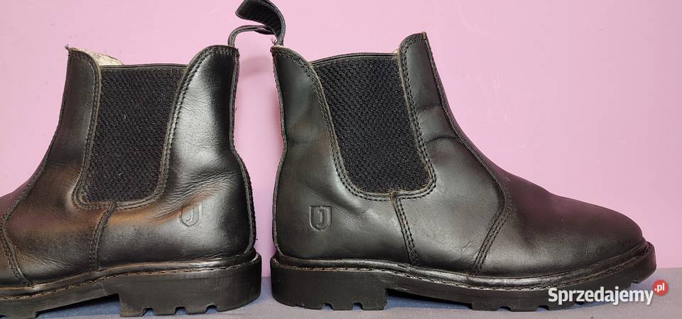 Zimowe skórzane sztyblety Jacson ocieplane Jasień sprzedam