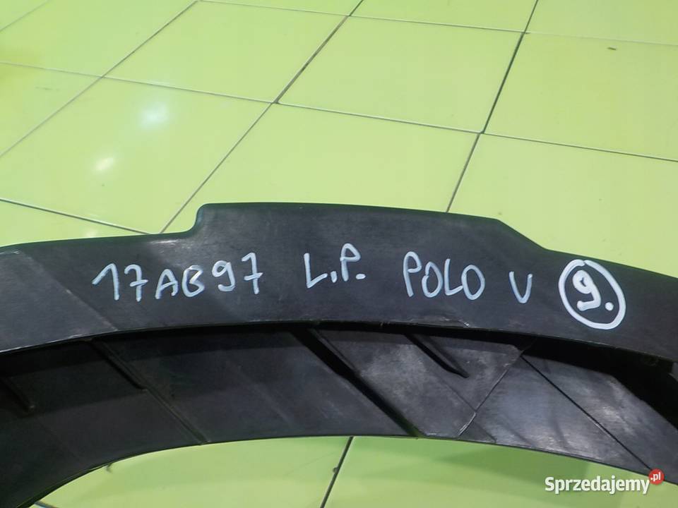 VW POLO V 6R 14 B 11r slizg pod lampe lewy przod osobowe Suków