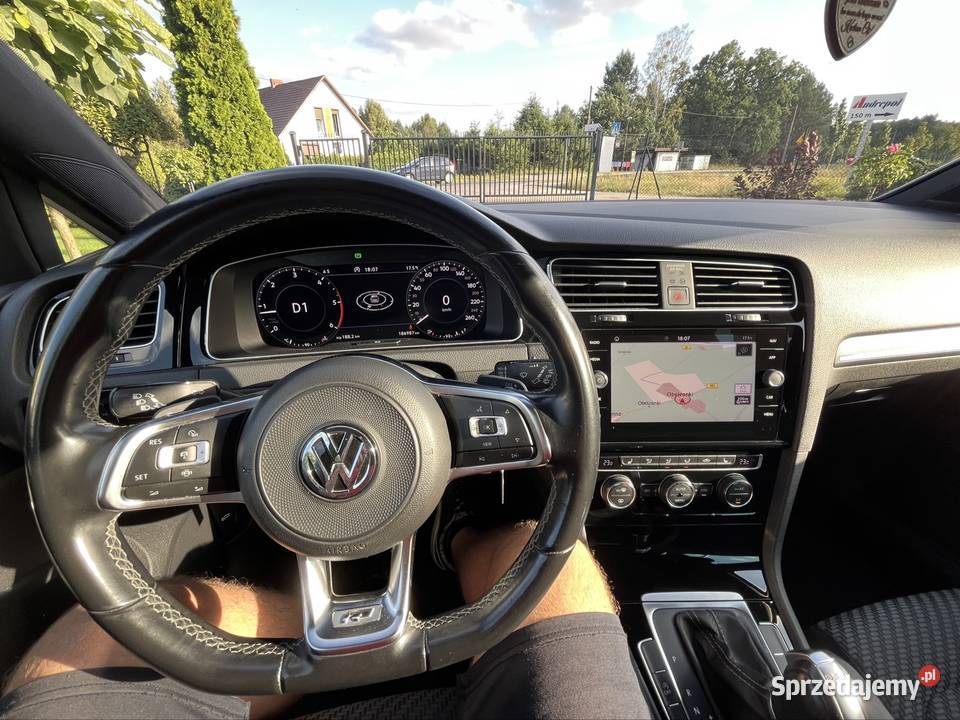 VW Golf VII Rlinebogate wyposażenie Wronki