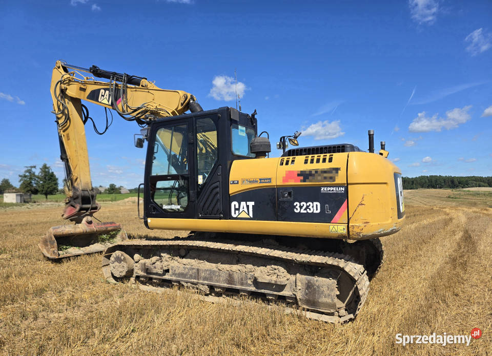 Koparka gąsienicowa CAT 323D L 257 t łyżka podlaskie