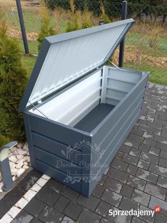 Skrzynia ogrodowa metalowa kufer 150x60x70 Nowy Dwór Mazowiecki