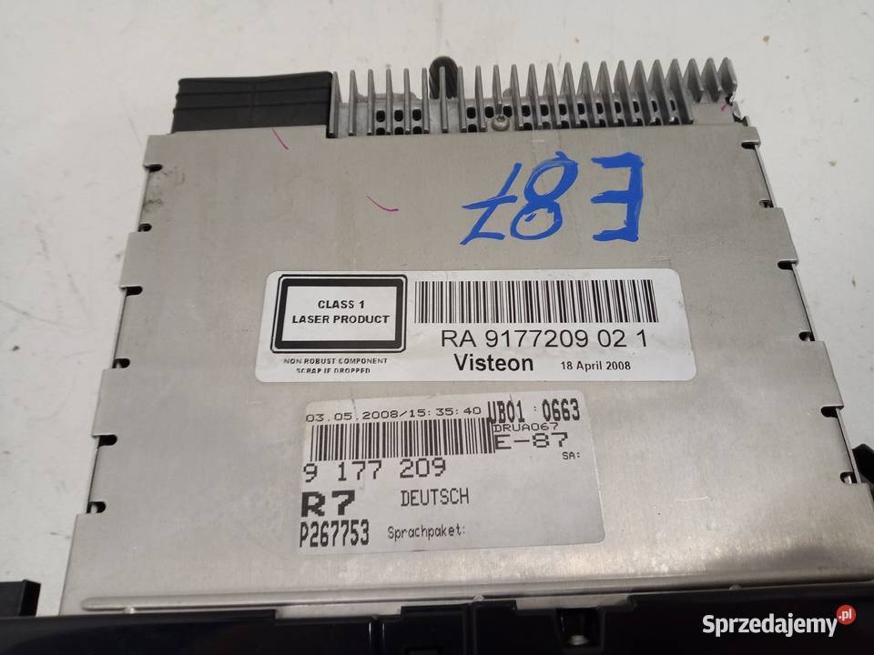 BMW E90 E91 E87 E82 E93 Radio CD Business Bydgoszcz