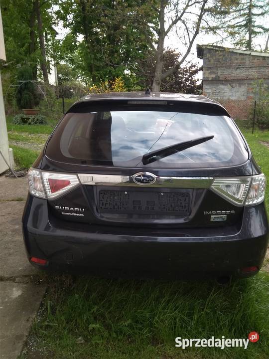 SUBARU IMPREZA III 5D HB tylny pas osobowe