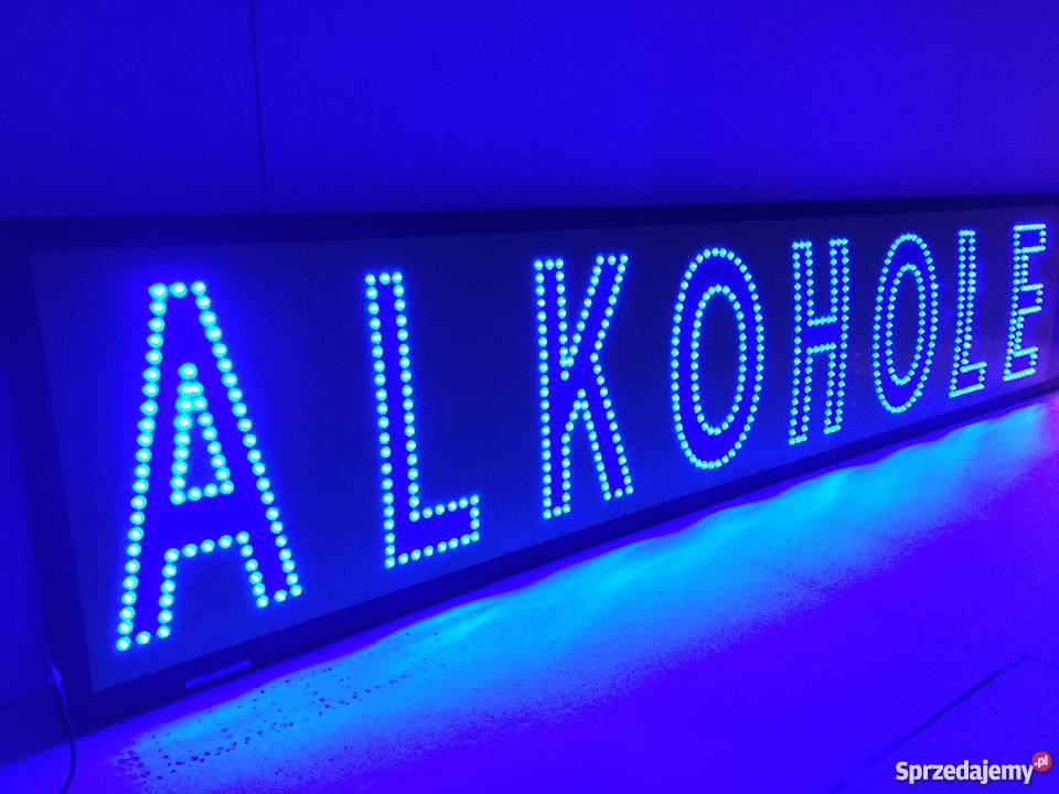 Reklama LED diodowa 210x40 zewnętrzna mazowieckie Pomiechówek