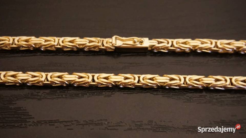 ZŁOTY ŁAŃCUSZEK Królewski złoty łańcuch 75G Warszawa