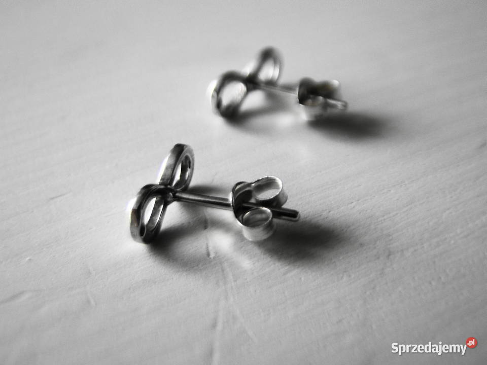 Subtelne kolczyki srebro 925 znak srebro Warszawa