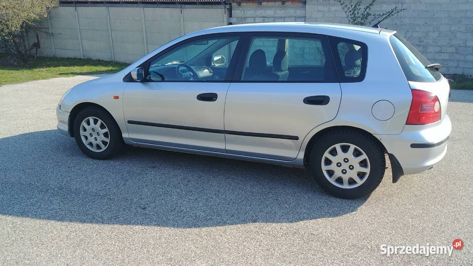 Honda Civic VII 14 5D LPG Rok produkcji 2002 Kielce