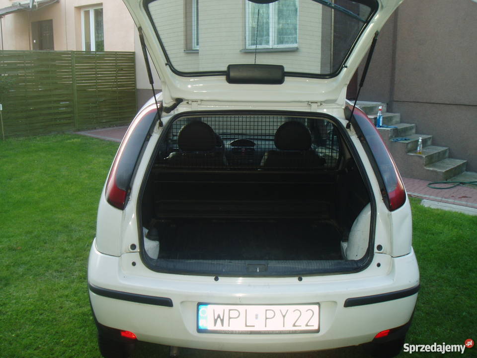 Opel Corsa C VAN biały Gąbin