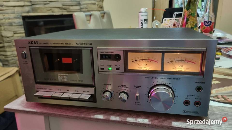 Magnetofon kasetowy Akai GXC704D 2Head Made in