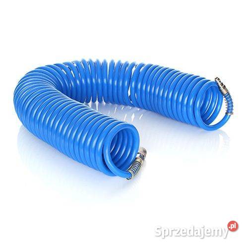Wąż spiralny przewód pneumatyczny 12x8mm 10m wielkopolskie Złotów