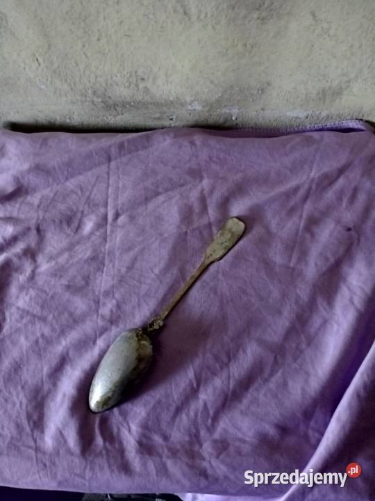 Srebrna łyżka 1899 zabór pruski Otwock sprzedam