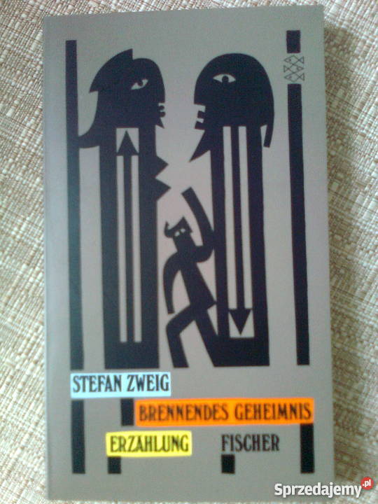 Stefan Zweig BRENNENDES GEHEIMNIS Erzahlung niemiecki Warszawa