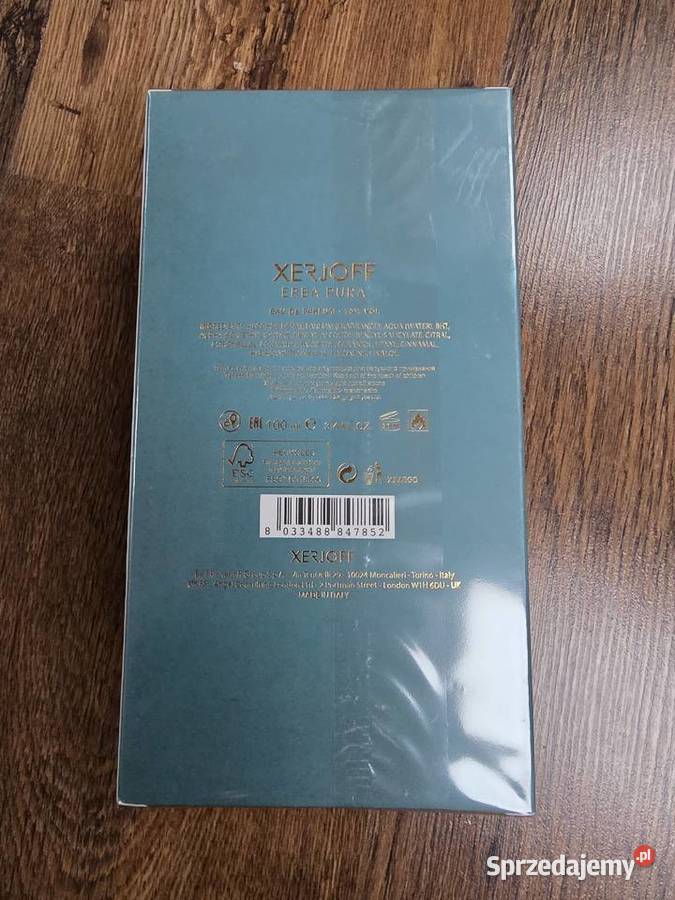 Xerjoff Erba Pura małopolskie Kraków sprzedam