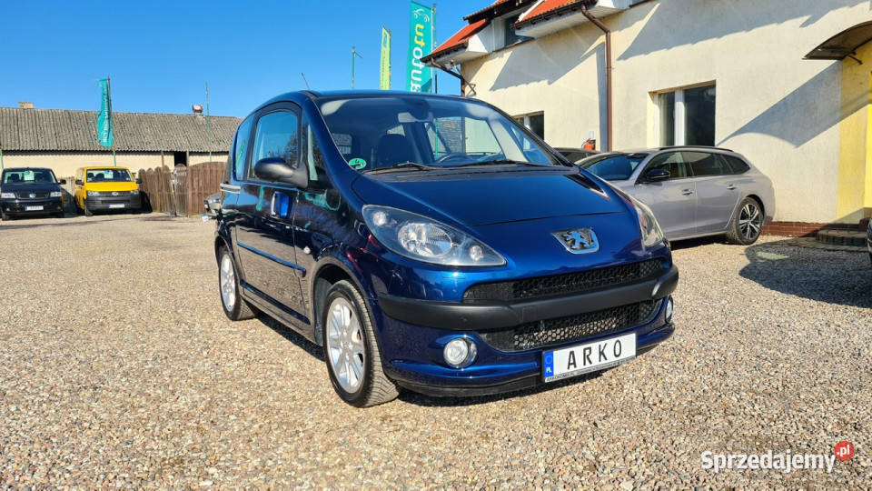 Peugeot 1007 alu PDC 2x el drzwi kurtyny powietrzne Zieleniewo