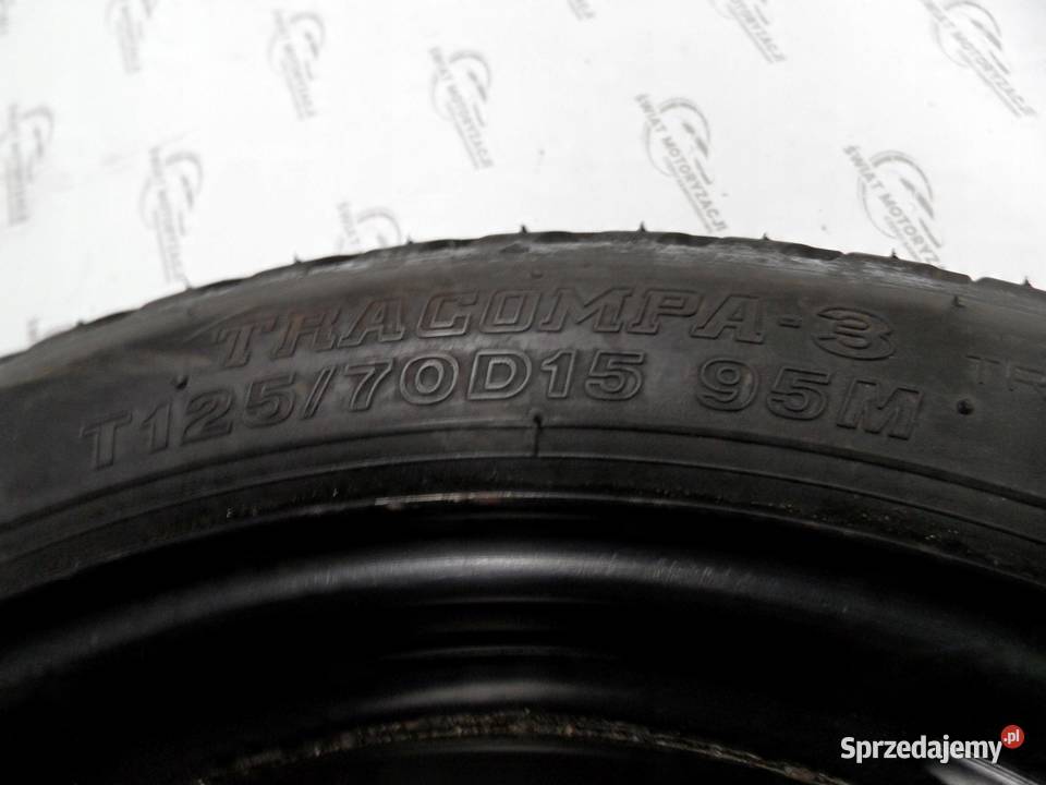 NISSAN koło dojazdowe 1257015 95M 4x100 Koła dojazdowe