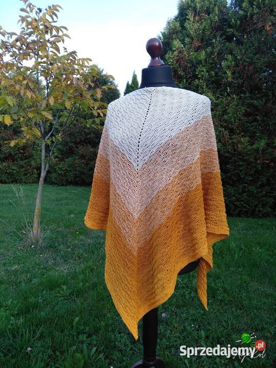 Handmade ręcznie robiona chusta na szydełku Dla kobiet