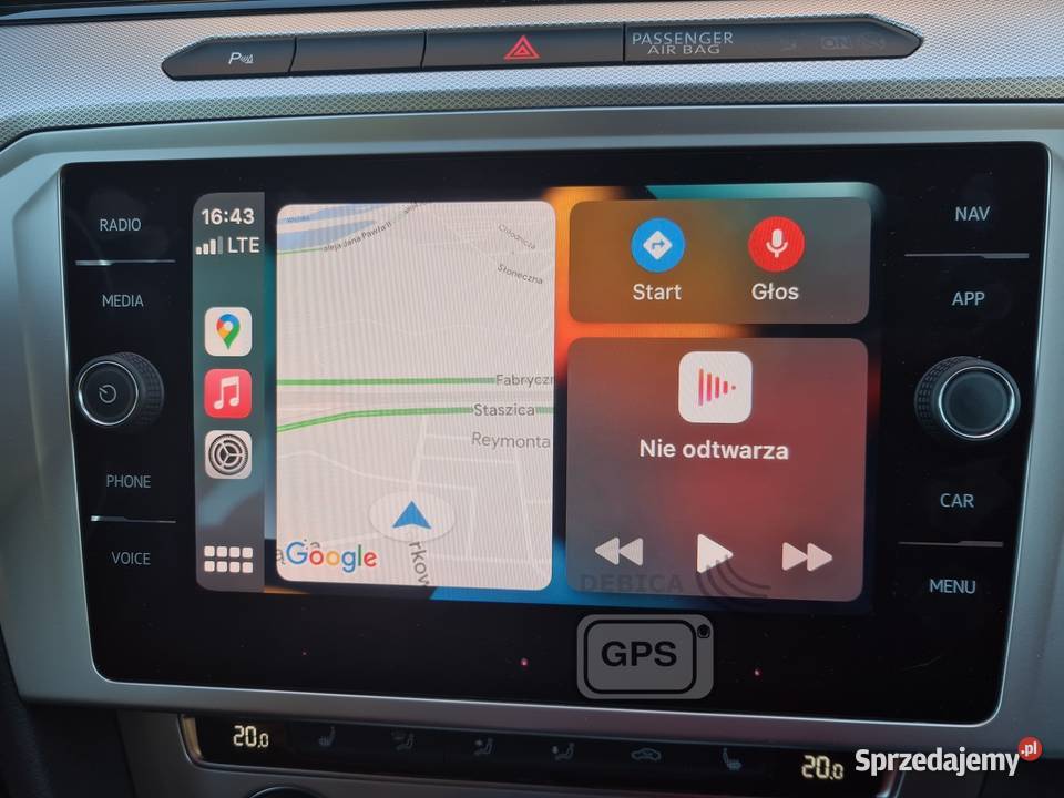 Android Auto Car Play App Volkswagen VW MIB2 Tarnów