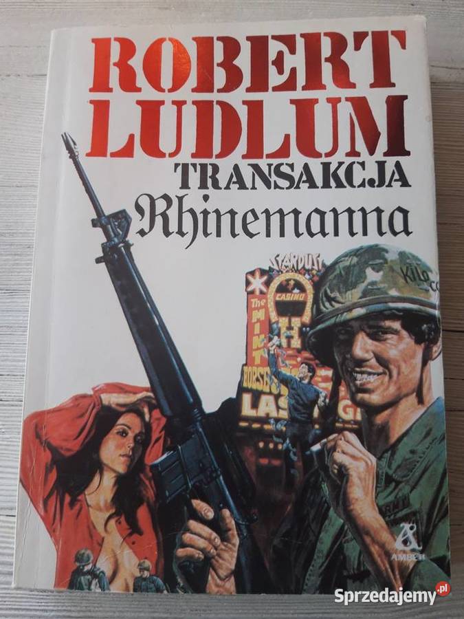 Robert Ludlum Transakcja Rhinemanna AMBER 1990