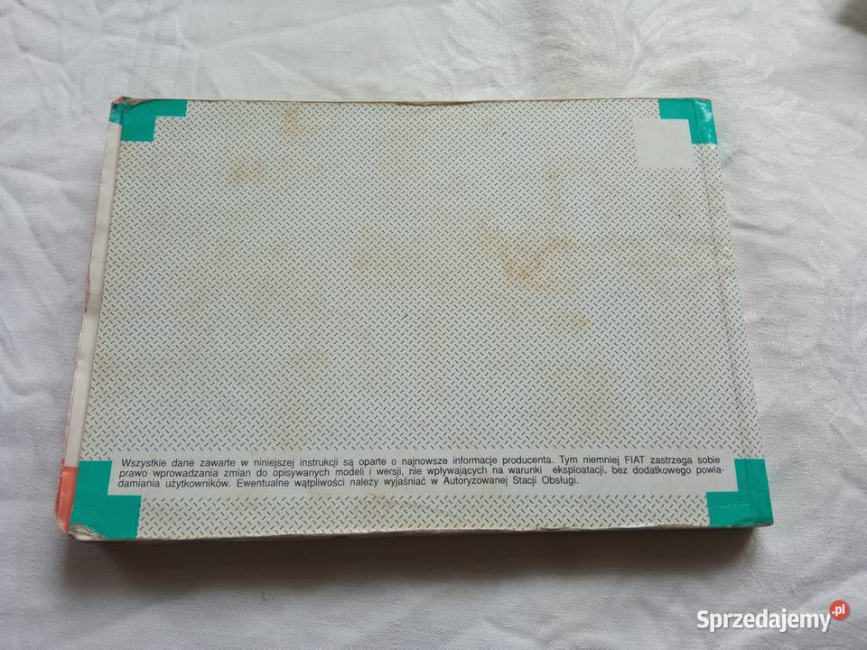Instrukcja obsługi Fiat Punto zachodniopomorskie Szczecin