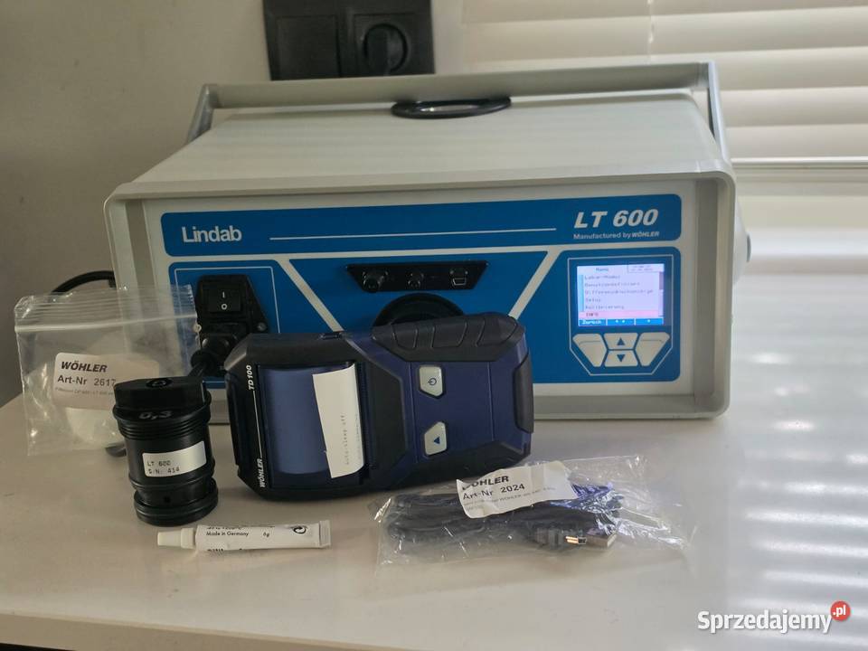 Lindab LT600 Wohler tester szczelności Pozostałe Zielona Góra