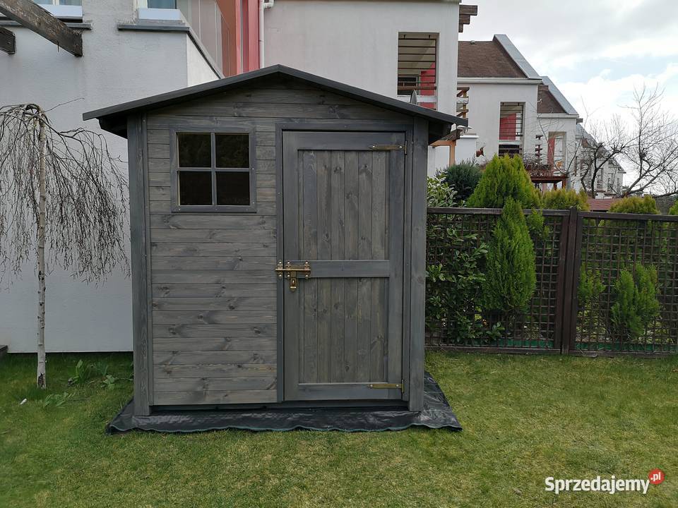 Domek narzędziowy 2 x 15m dach prosty dwuspadowy Kalety