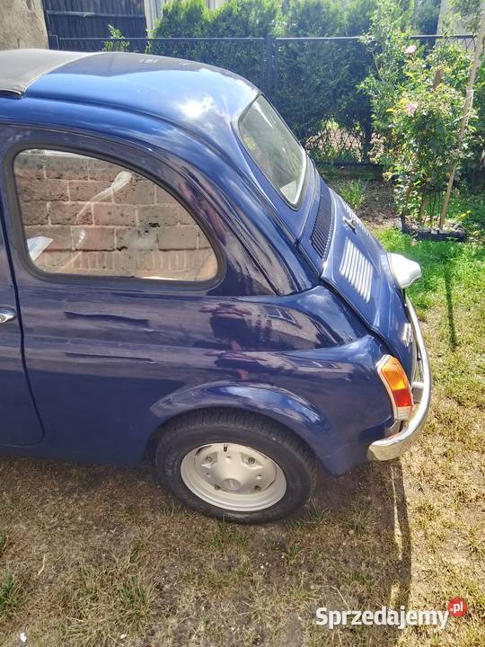 Fiat 500 mały licznik Rok produkcji 1973 śląskie