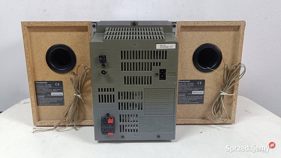 PANASONIC SAPM9 wieża stereo bez pilota Poznań
