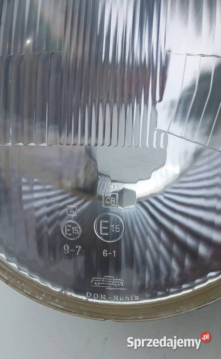 Nowy klosz lampy MZ TSEtzDDR Pabianice