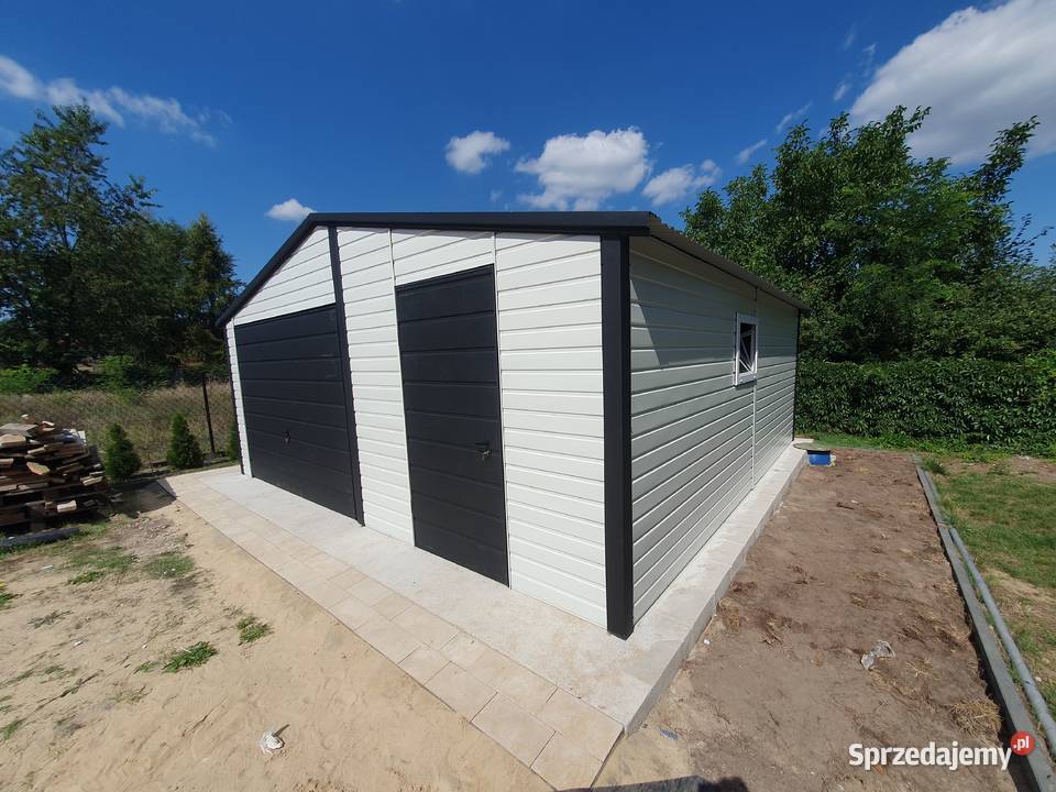 Garaż blaszany garaże na wymiar blaszaki Tychy