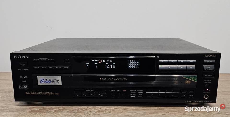 Zmieniarka SONY CDPC545 lubuskie