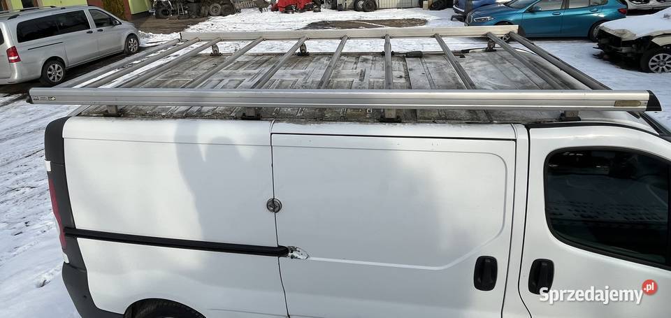 Bagażnik dachowy aluminiowy Trafic Vivaro Long Poddębice