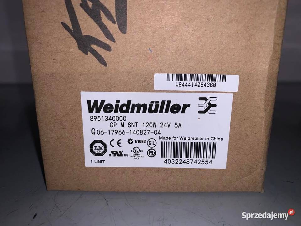 Zasilacz 8951340000 CP M SNT 120W 24V 5A Warszawa