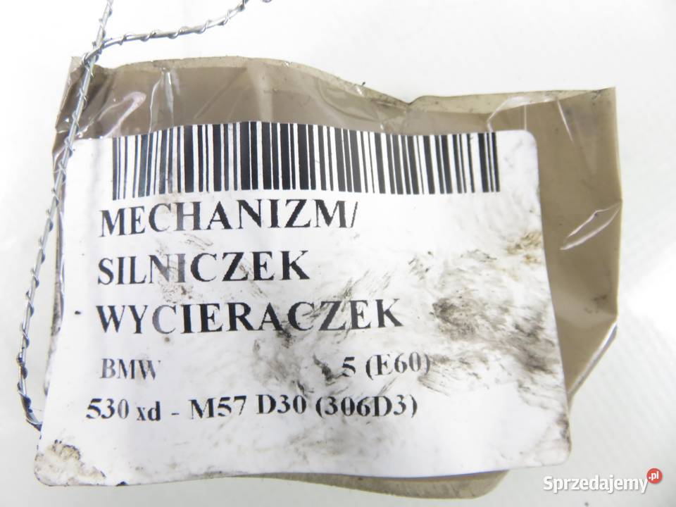 MECHANIZM WYCIERACZEK BMW 5 E60 7179433